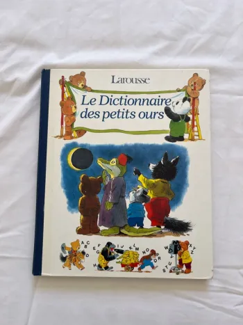 Livre le dictionnaire des petits ours
