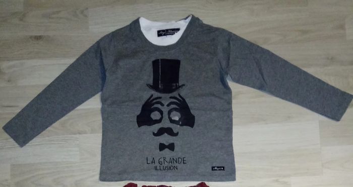 t shirt la compagnie des petits 4 ans