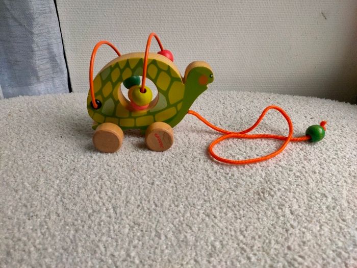 Tortue a tirer Janod - photo numéro 2