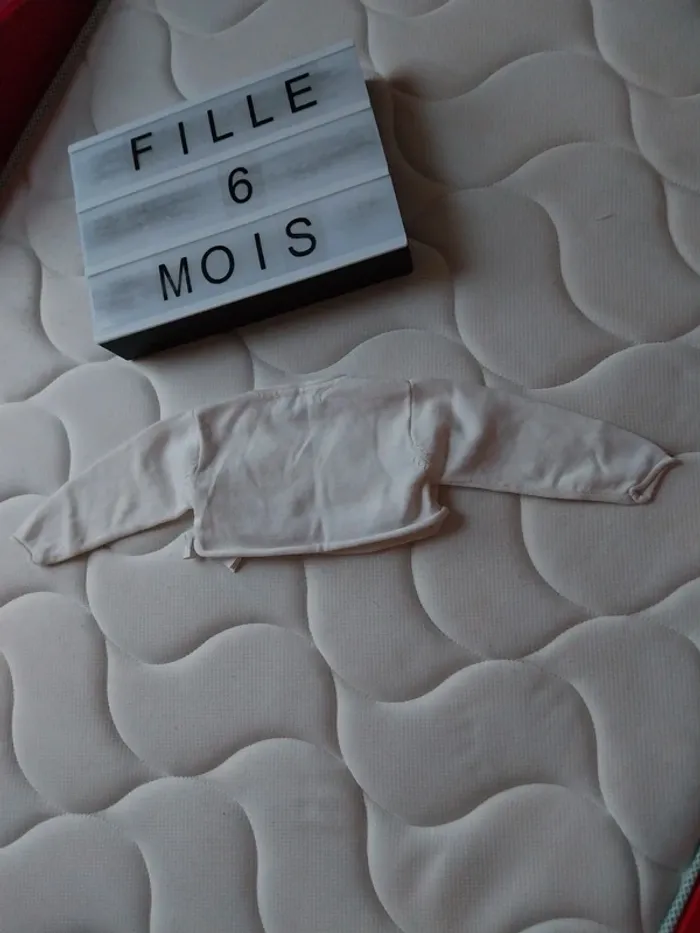 Gilet fille 6 mois Newbom Tex - photo numéro 2