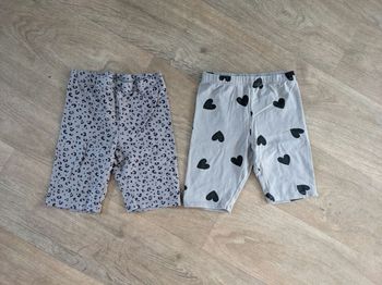 Lot de 2 cyclistes h&m 6-7 ans