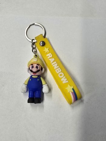 Porte clés Mario jaune