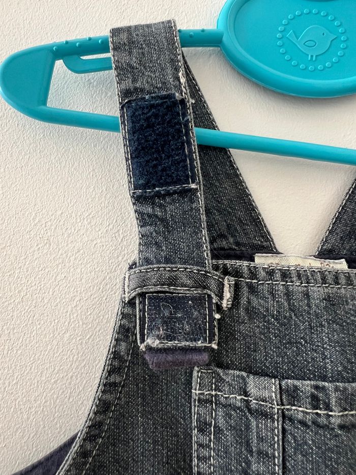 Salopette en jeans bleu - photo numéro 3