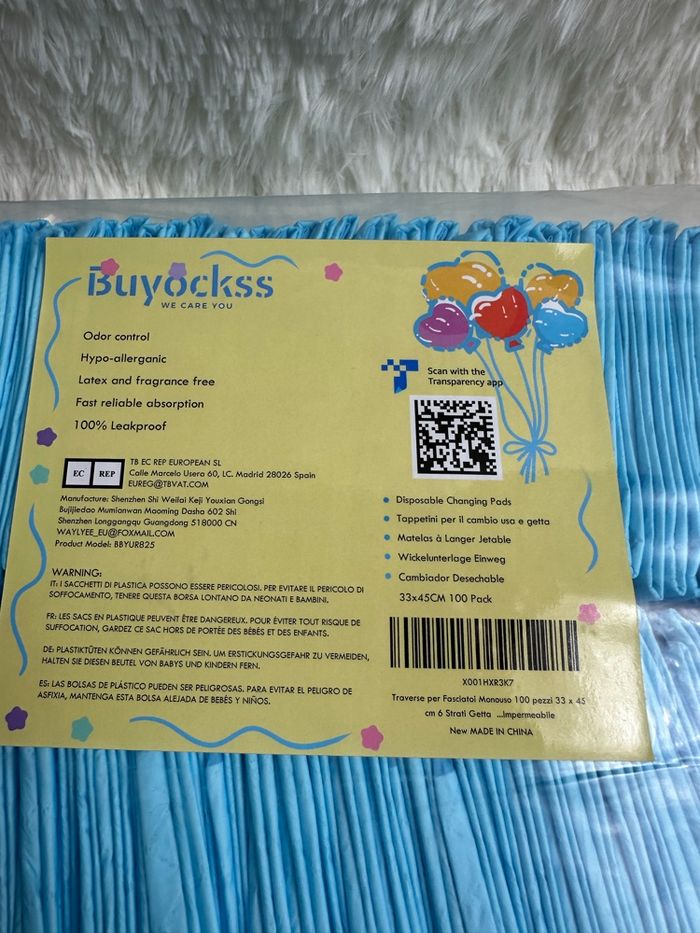 Lot de 100 alèses jetables Buyockss - photo numéro 2