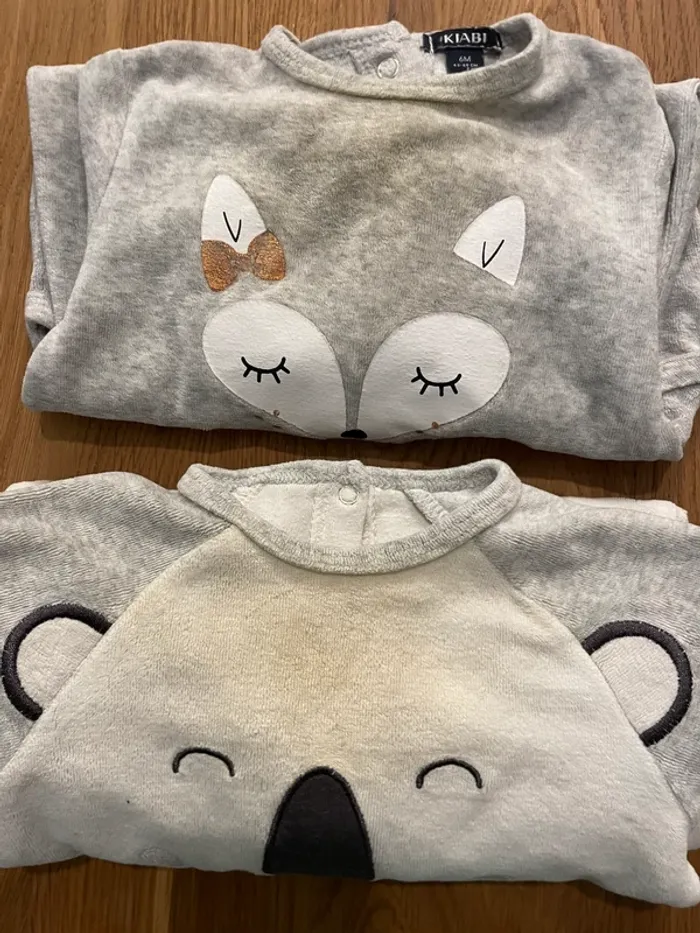 Lot pyjamas 6 mois - photo numéro 7