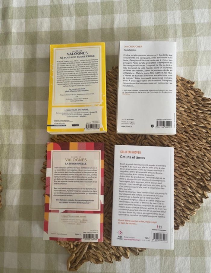 Lot 4 livres de poche - photo numéro 2