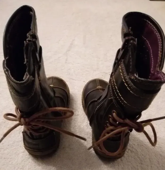 Bottes marron Sloane taille 24 (réf perso 26)(familleac72) - photo numéro 4