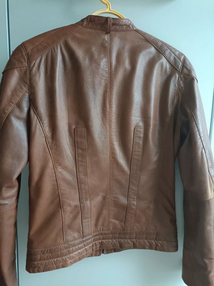 Veste en cuir femme - photo numéro 4