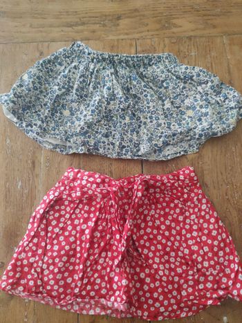 Lot 2 jupes 12 mois