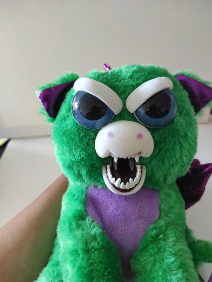 Plush peluche feisty pets dragon  Ferdinand flamefart - photo numéro 9