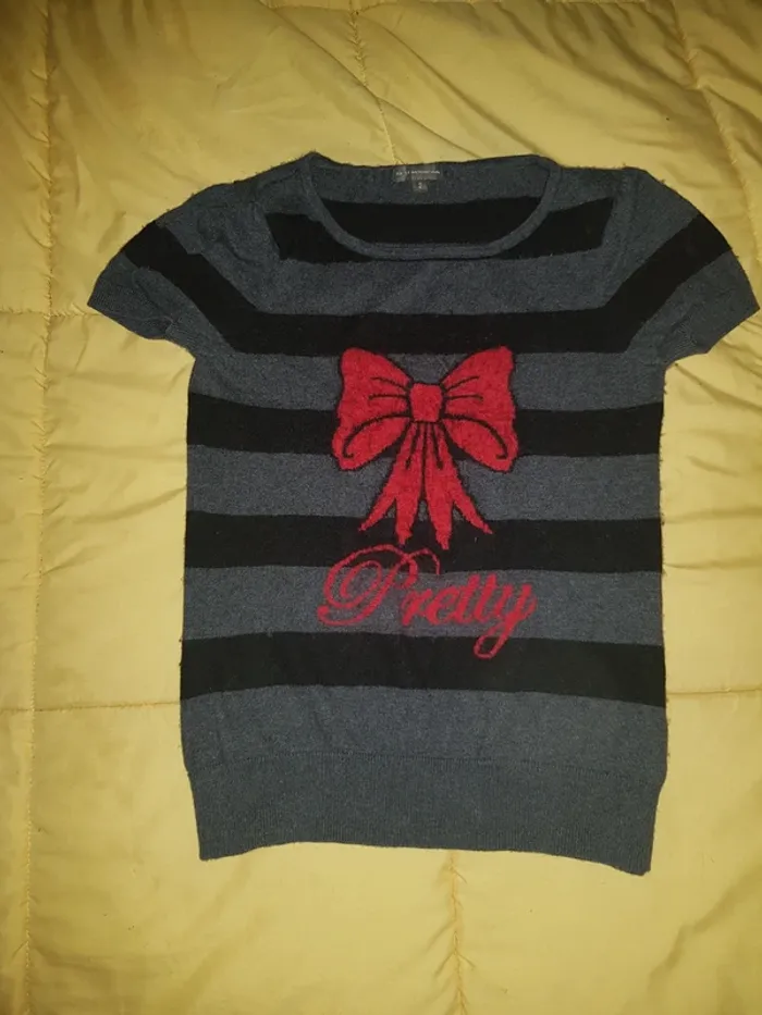 Pull manches courtes