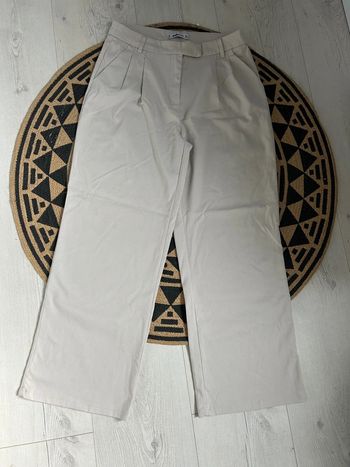 Superbe pantalon femme beige