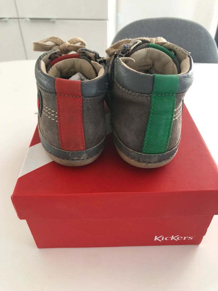 Kickers Sonistreet gris foncé taille 26 - photo numéro 6