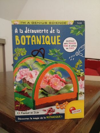 Coffret découverte de la botanique neuf dès 7 ans