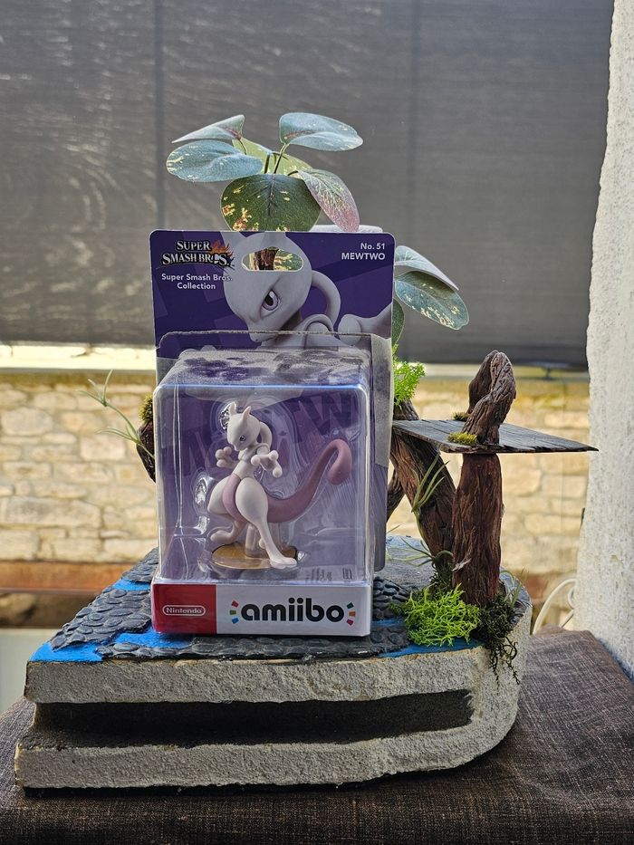Super figurine Pokemon Nintendo amibo Mewtwo - photo numéro 2