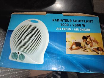 Ventilateur air chaud ou froid 