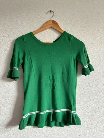 Pull manches courtes vert Naf Naf Taille XS