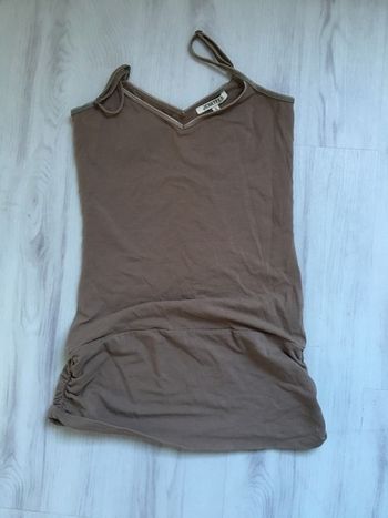 Débardeur / tunique beige jennyfer