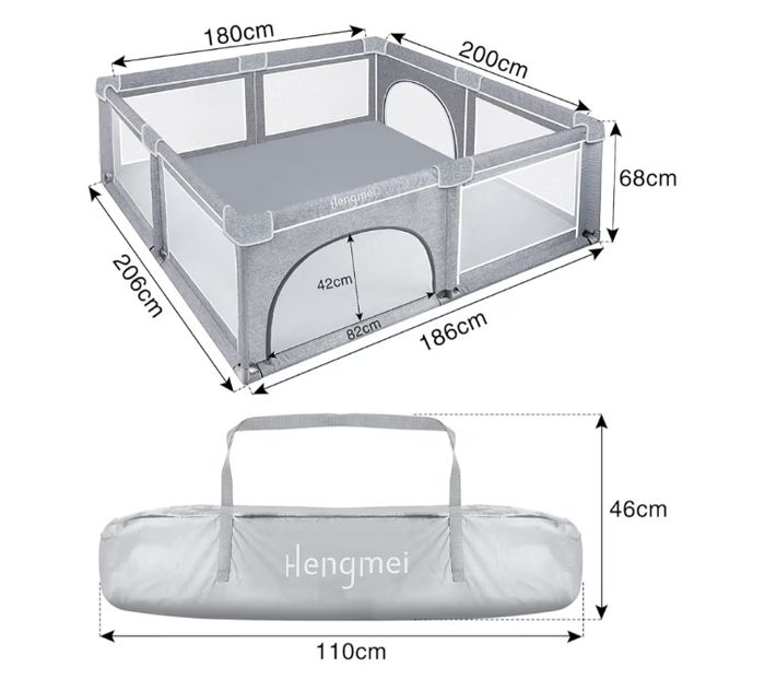 Parc enfant XXL 200x180cm