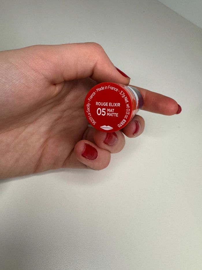 Rouge à lèvres Yves Rocher Rouge Elixir Mat