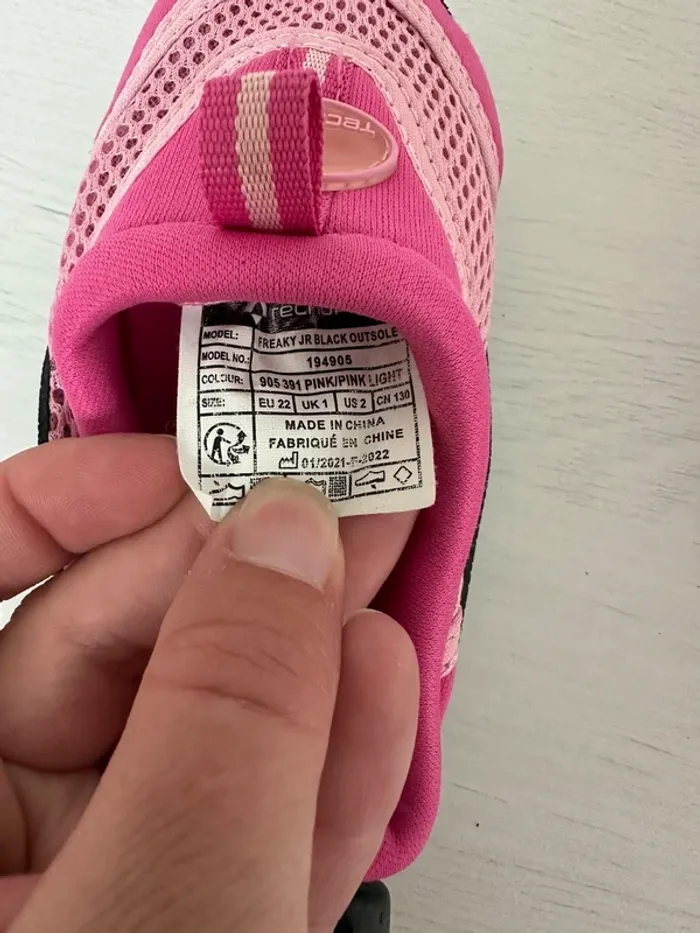 Chaussons d’eau rose T22 Tecnopro - photo numéro 5