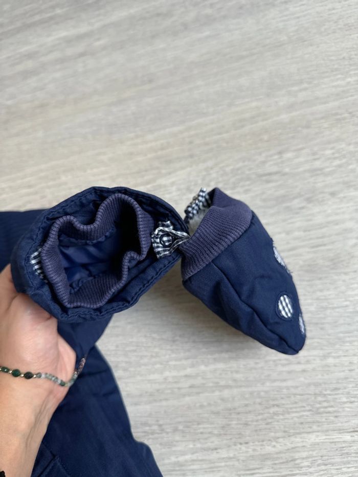 Manteau sergent major bleu marine 18 mois 80 cm - photo numéro 3