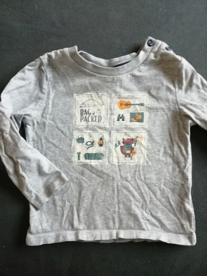 2 tee shirt manche longue - photo numéro 2