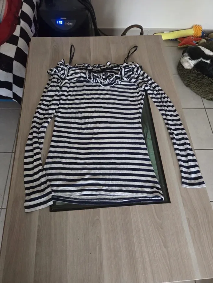 T-shirt manches longues morgan