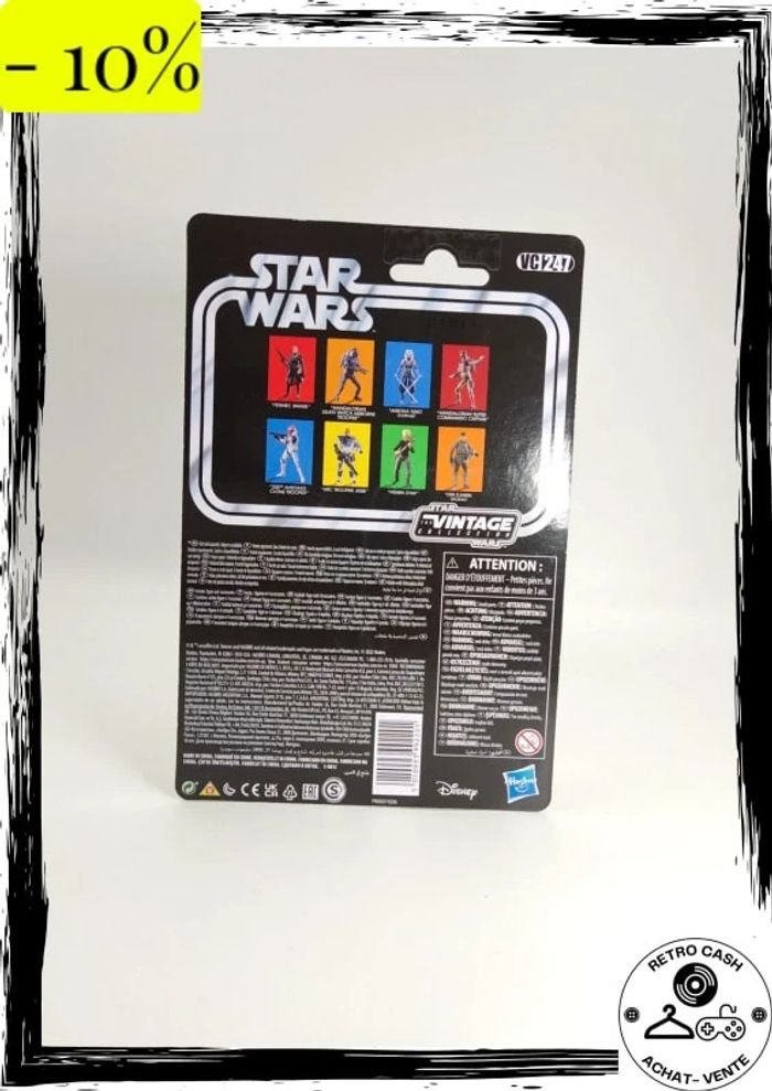 Figurine Kenner Mandalorian Death Watch Airborne Trooper Star Wars Clone Wars - photo numéro 2
