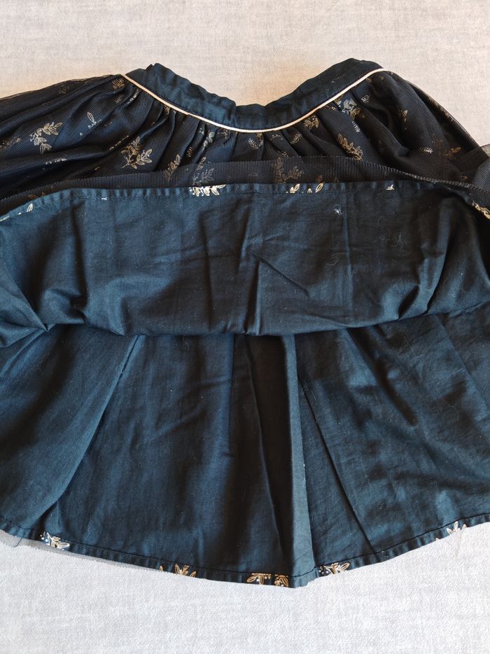 Jupe noire et dorée Vertbaudet 6 ans - photo numéro 6