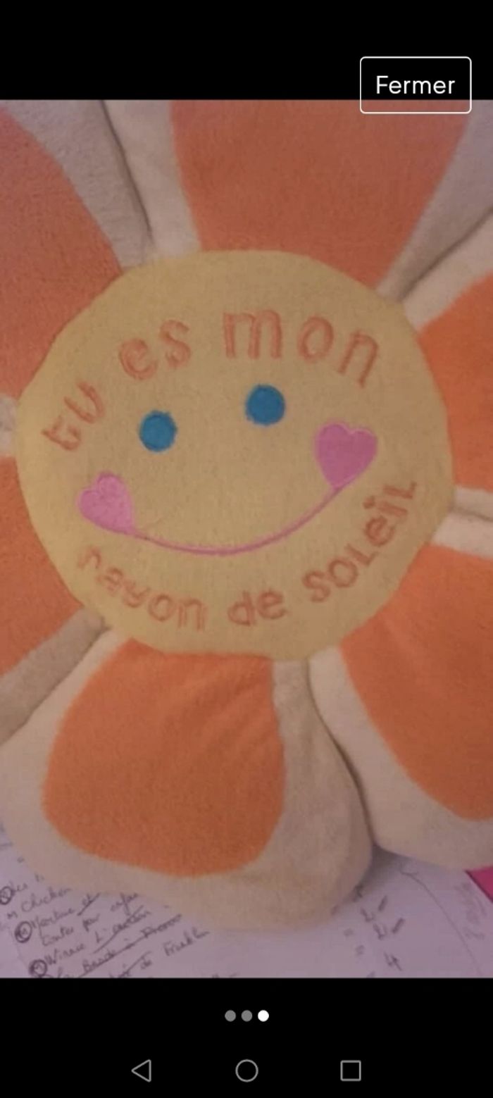 Coussin message - photo numéro 3
