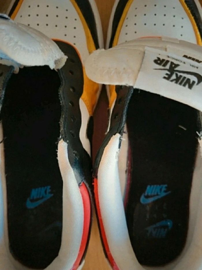 Baskets Sneakers Nike Air force 1 low shadow white black multi - photo numéro 19