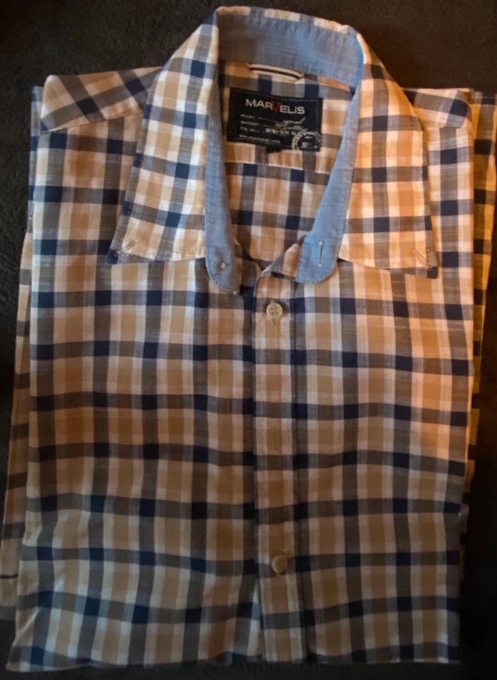 Chemise manches courtes Marvelis