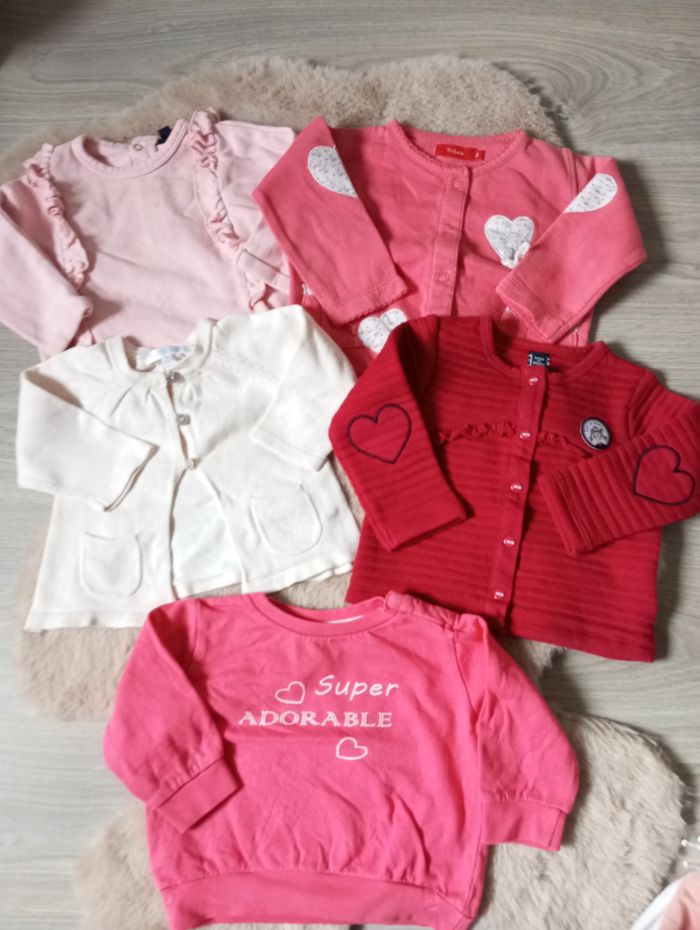 Lot vêtements fille - 6 mois - photo numéro 3