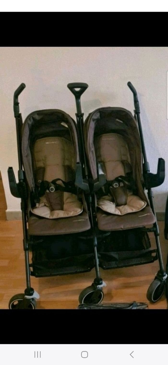 Adaptateur poussette double D'ana for 2 bébé confort - photo numéro 2
