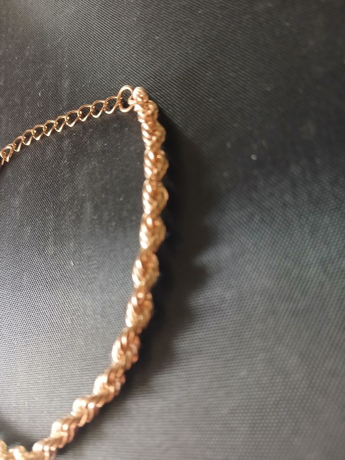 Bracelet doré entrelacés - photo numéro 3