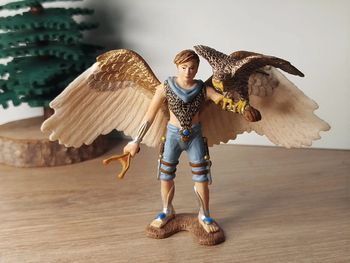 Schleich personnage Fauconnier et son aigle