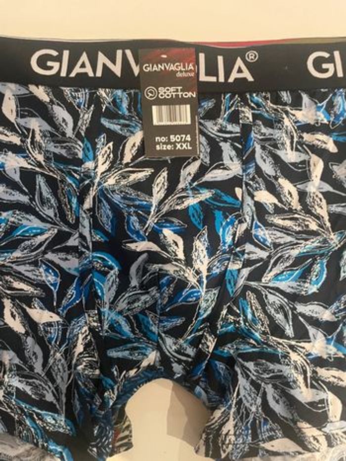 5 Boxers Gianvaglia Deluxe Coton Stretch XXL - photo numéro 3