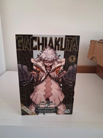 Manga Gachiakuta édition provisoire promotionnel non corrigée tome 1