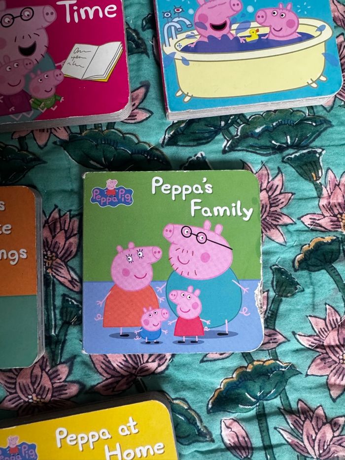 Lot de 10 mini livres Peppa Pig en anglais - photo numéro 3
