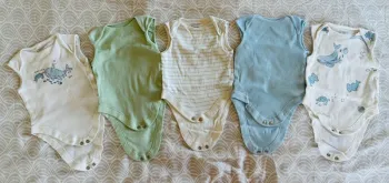 Lot 5 bodies sans manches