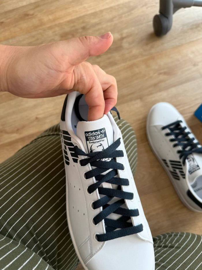 Stan smith bleu et blanche Renault r5 adidas - photo numéro 16