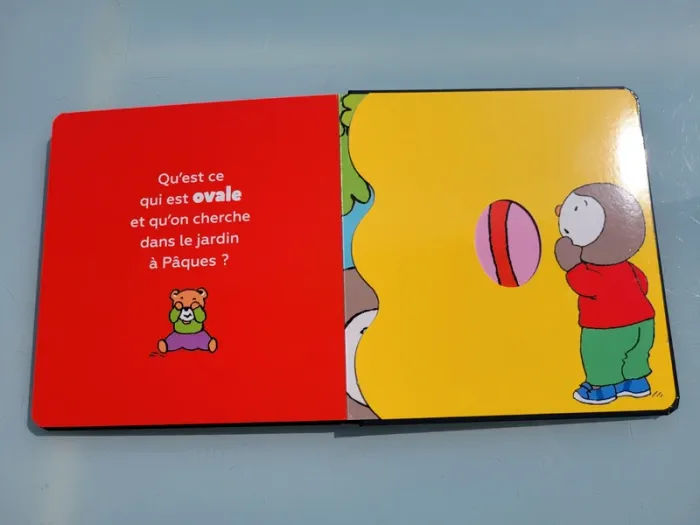 Très beau livre 🔵 T'choupi Devine les formes 🟥 avec volets à déplier - photo numéro 11