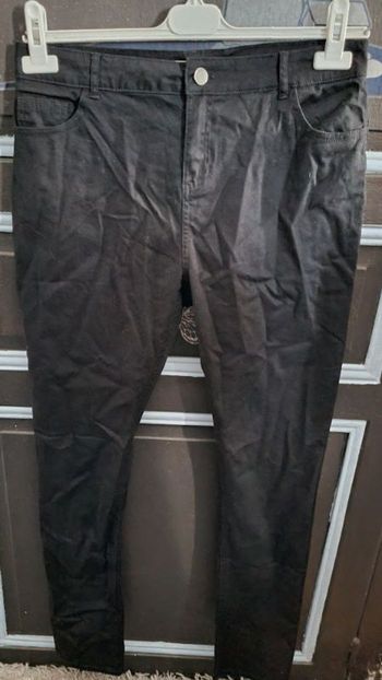 Jeans slim noir taille 40