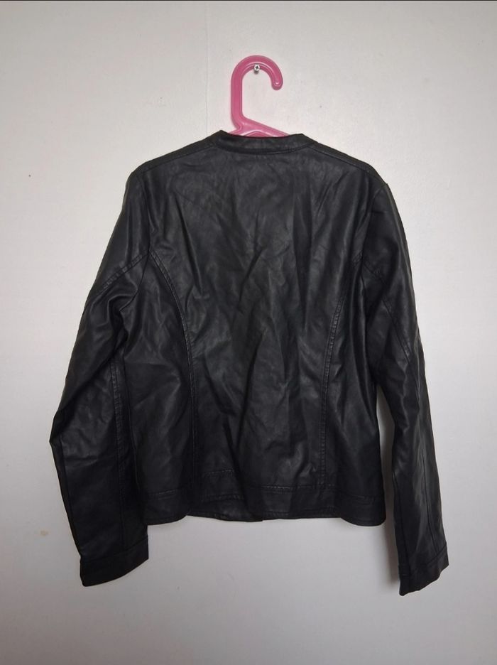 Veste simili cuir fille 12 ans - photo numéro 2
