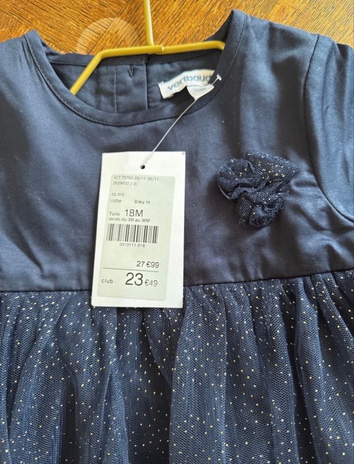 Robe fêtes 18 mois neuve - photo numéro 3