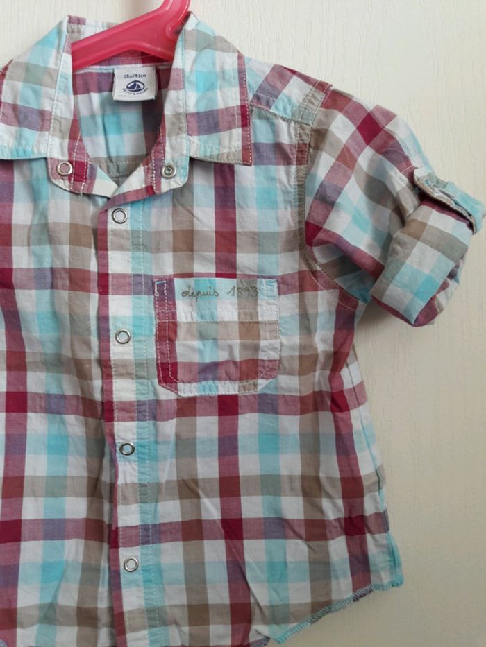 Chemise Petit Bateau 18m - photo numéro 3