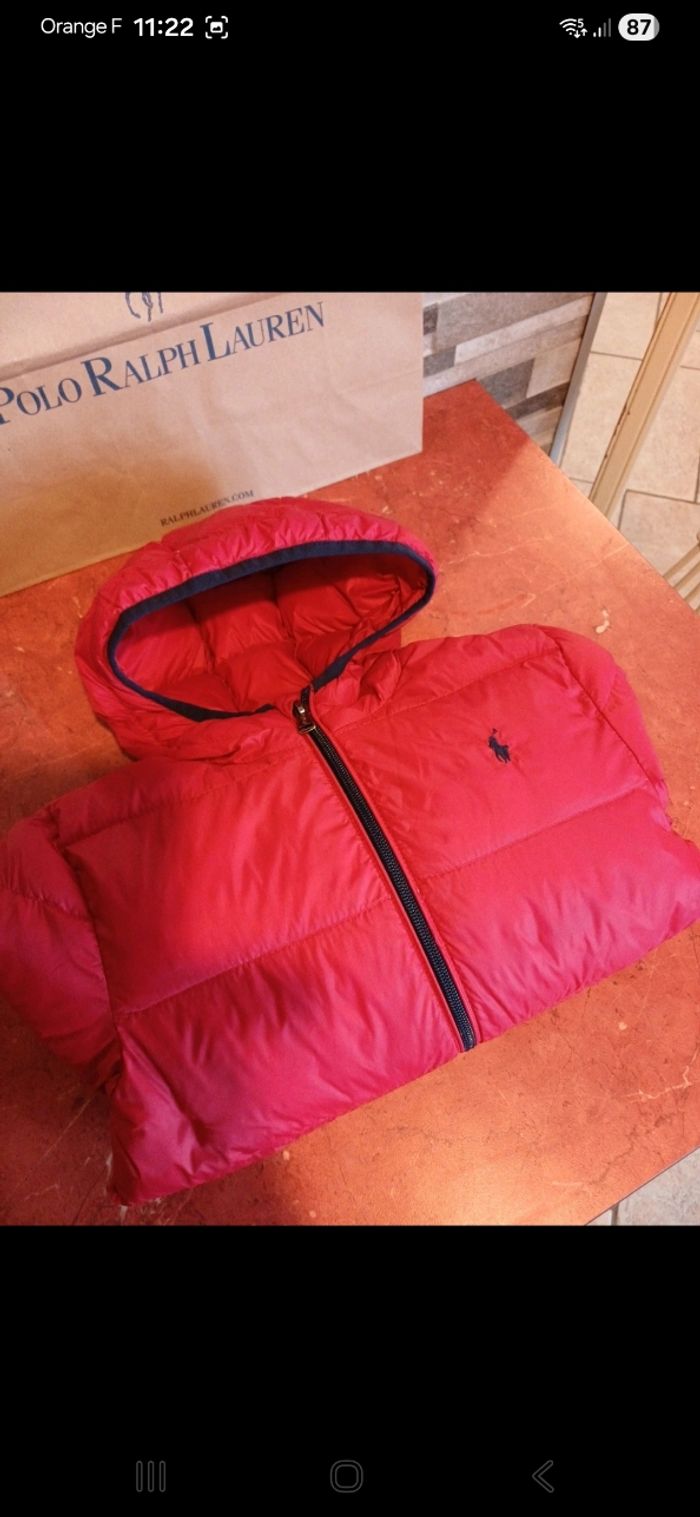 Doudoune Ralph Lauren taille 5 ans - photo numéro 2