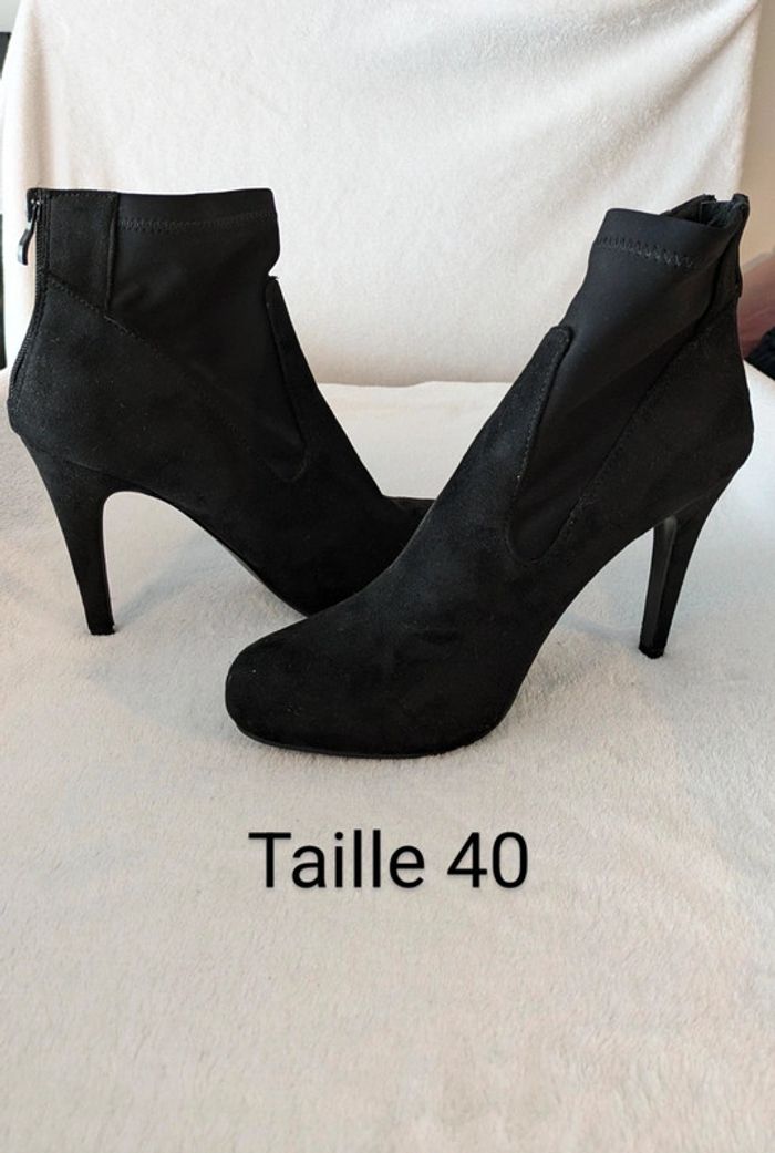 Bottines à talons T40