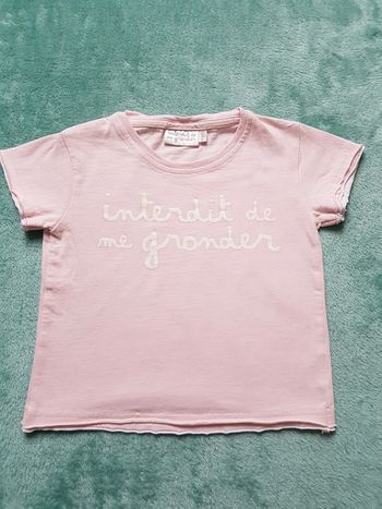 Tres Jolie tee-shirt 2 ans